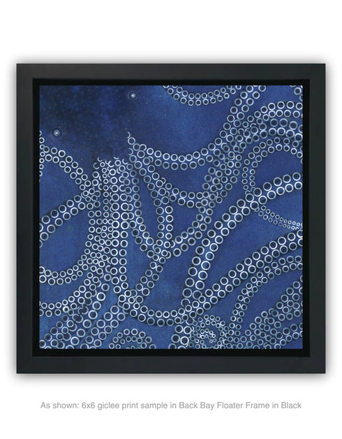 Kracken | Framed Giclee Print on Canvas